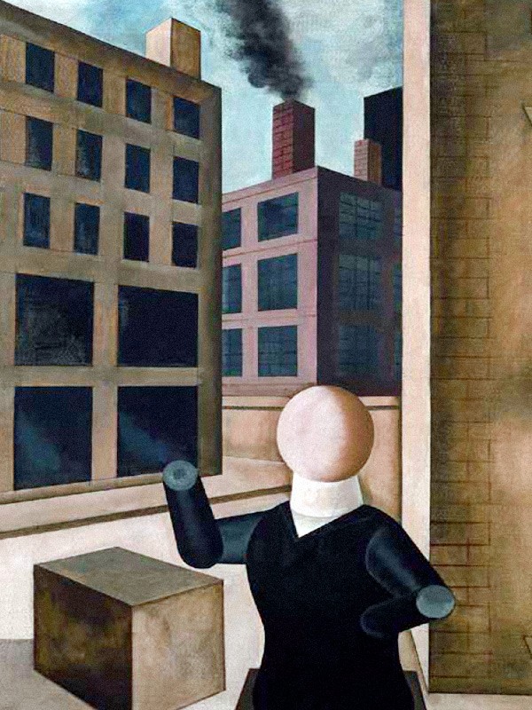 Georg Scholz, Construction (Untitled) (Konstruktion [Ohne Titel]), 1920